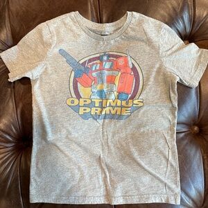 Transformers Optimus Prime T shirt little boys S 6-7